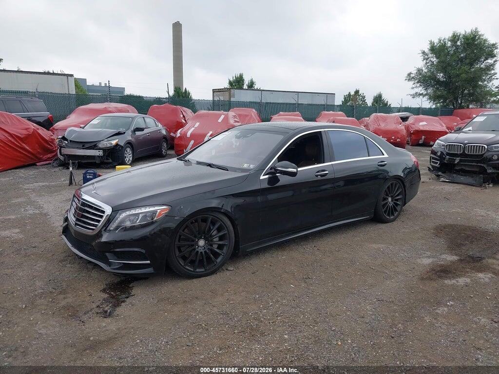 WDDUG8FB1FA171675 2015 MERCEDES-BENZ S 550 photo no. 2