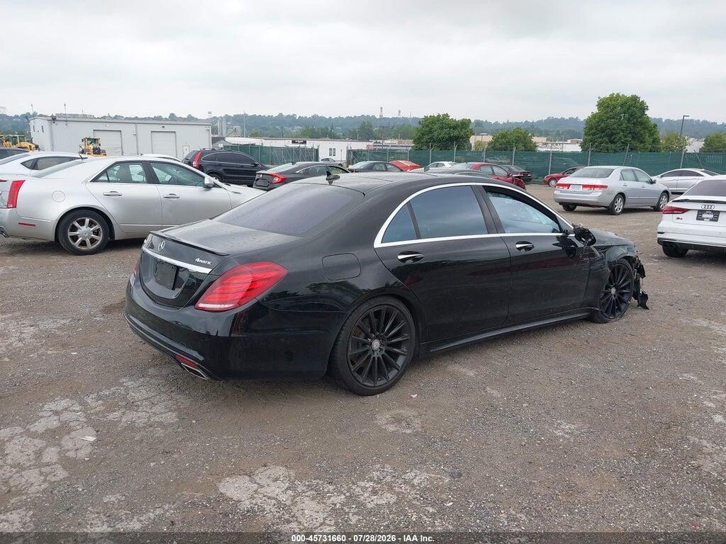 WDDUG8FB1FA171675 2015 MERCEDES-BENZ S 550 photo no. 4