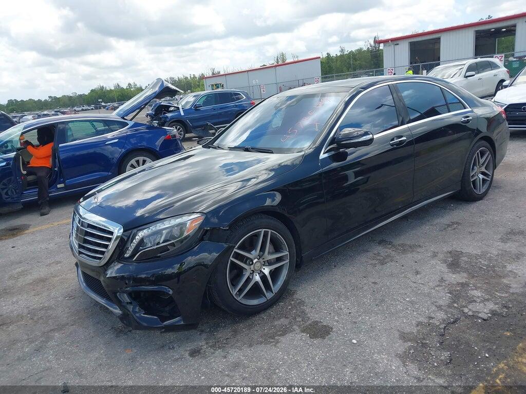 WDDUG8FB3FA117262 2015 MERCEDES-BENZ S 550 photo no. 2
