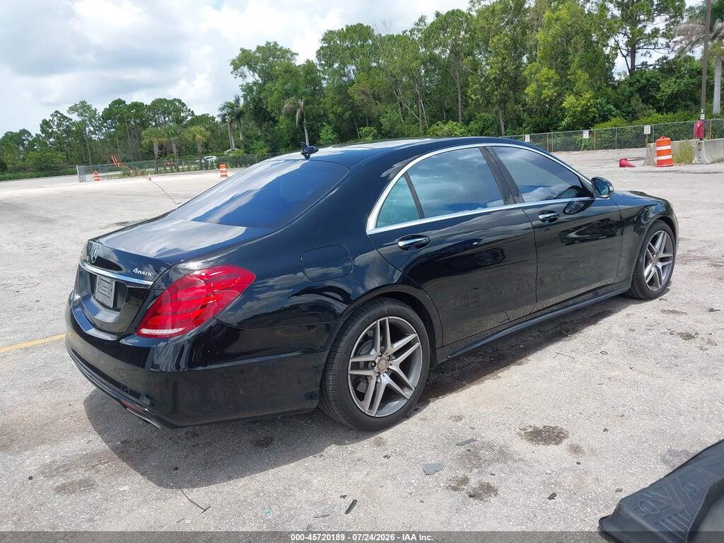 WDDUG8FB3FA117262 2015 MERCEDES-BENZ S 550 photo no. 4