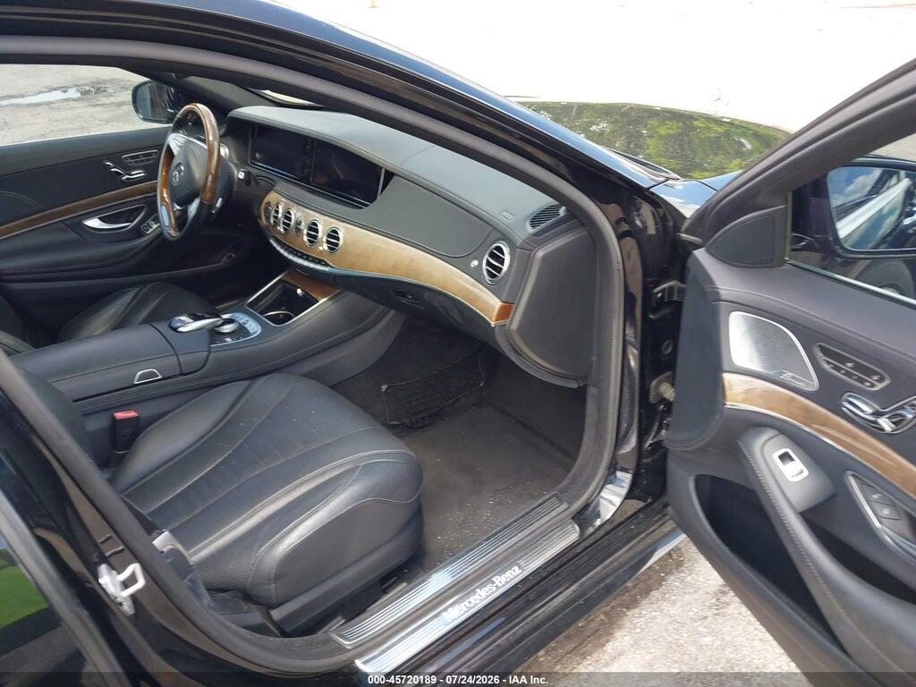 WDDUG8FB3FA117262 2015 MERCEDES-BENZ S 550 photo no. 5