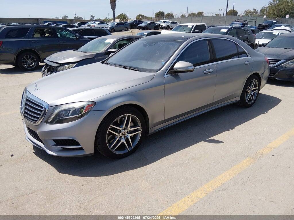 WDDUG8CB1FA192255 2015 MERCEDES-BENZ S 550 photo no. 2