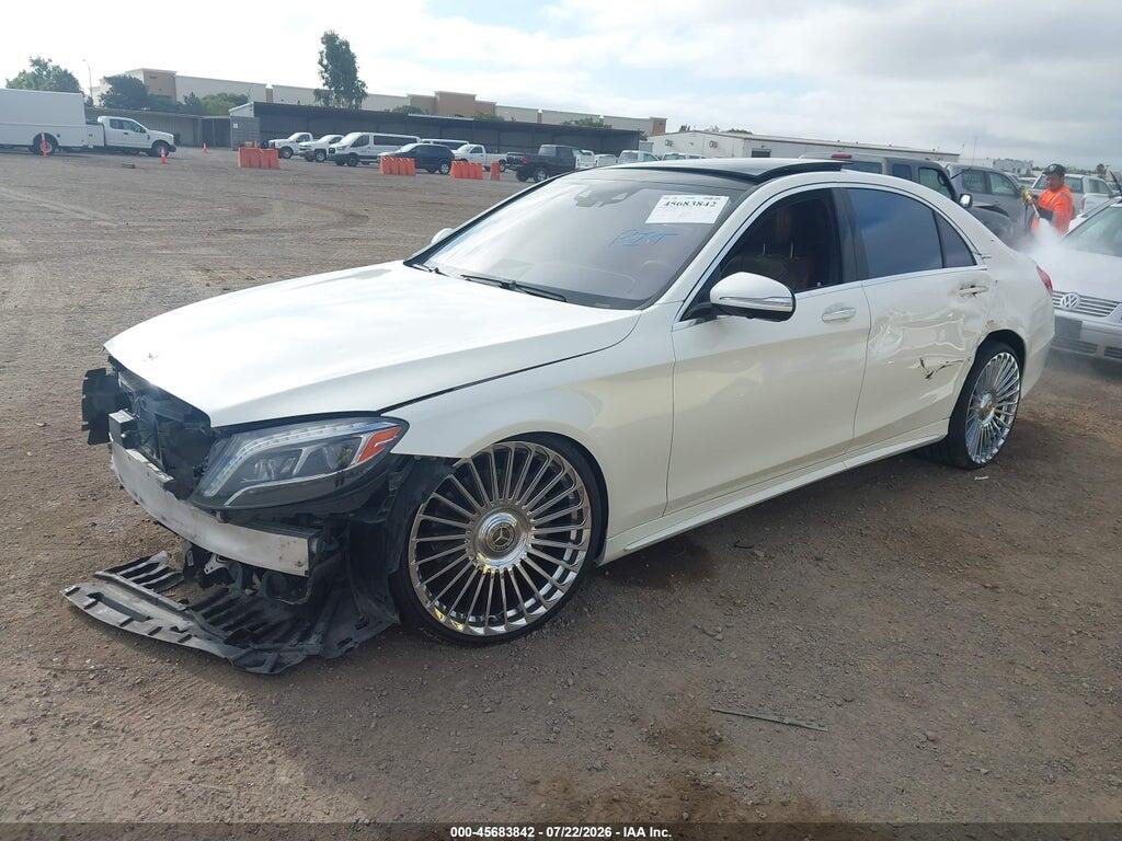 WDDUG8CB8FA132585 2015 MERCEDES-BENZ S 550 photo no. 2