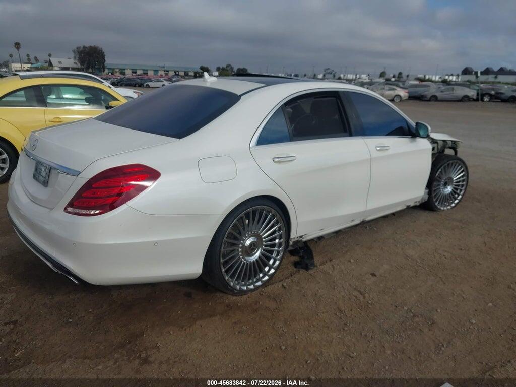 WDDUG8CB8FA132585 2015 MERCEDES-BENZ S 550 photo no. 4