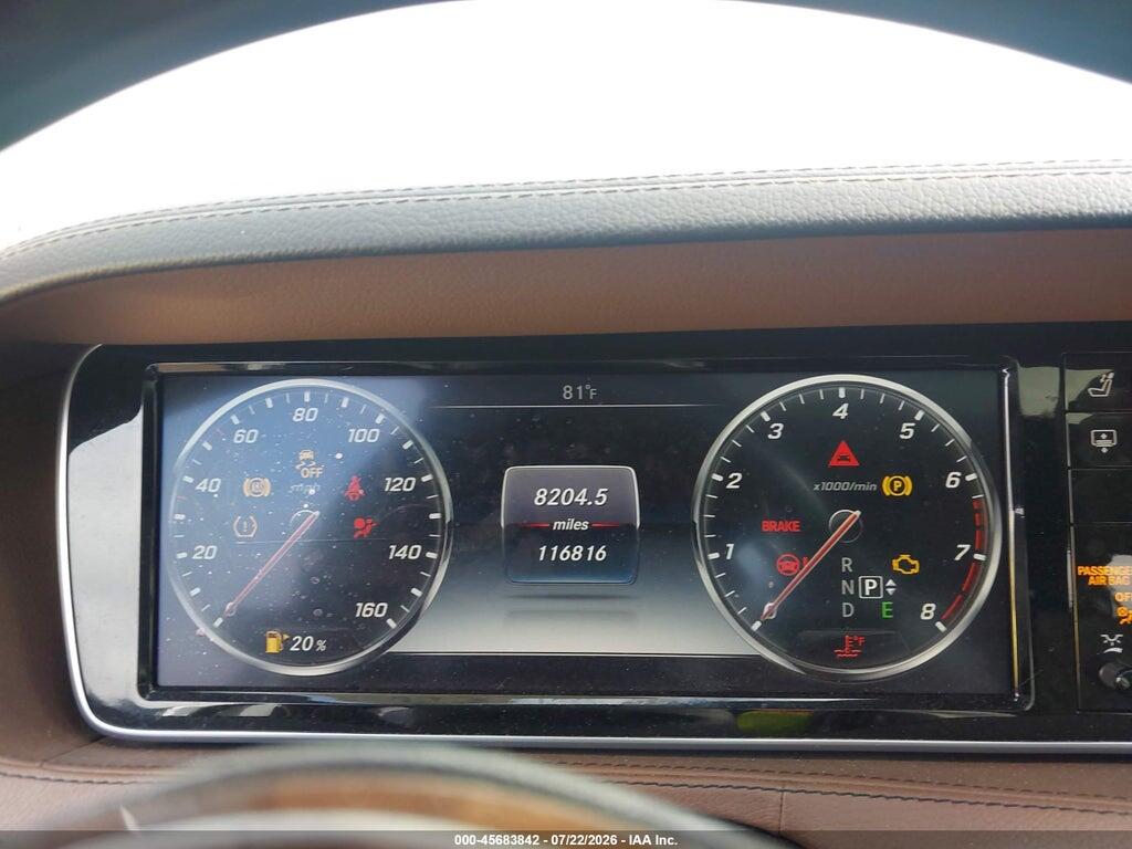 WDDUG8CB8FA132585 2015 MERCEDES-BENZ S 550 photo no. 7