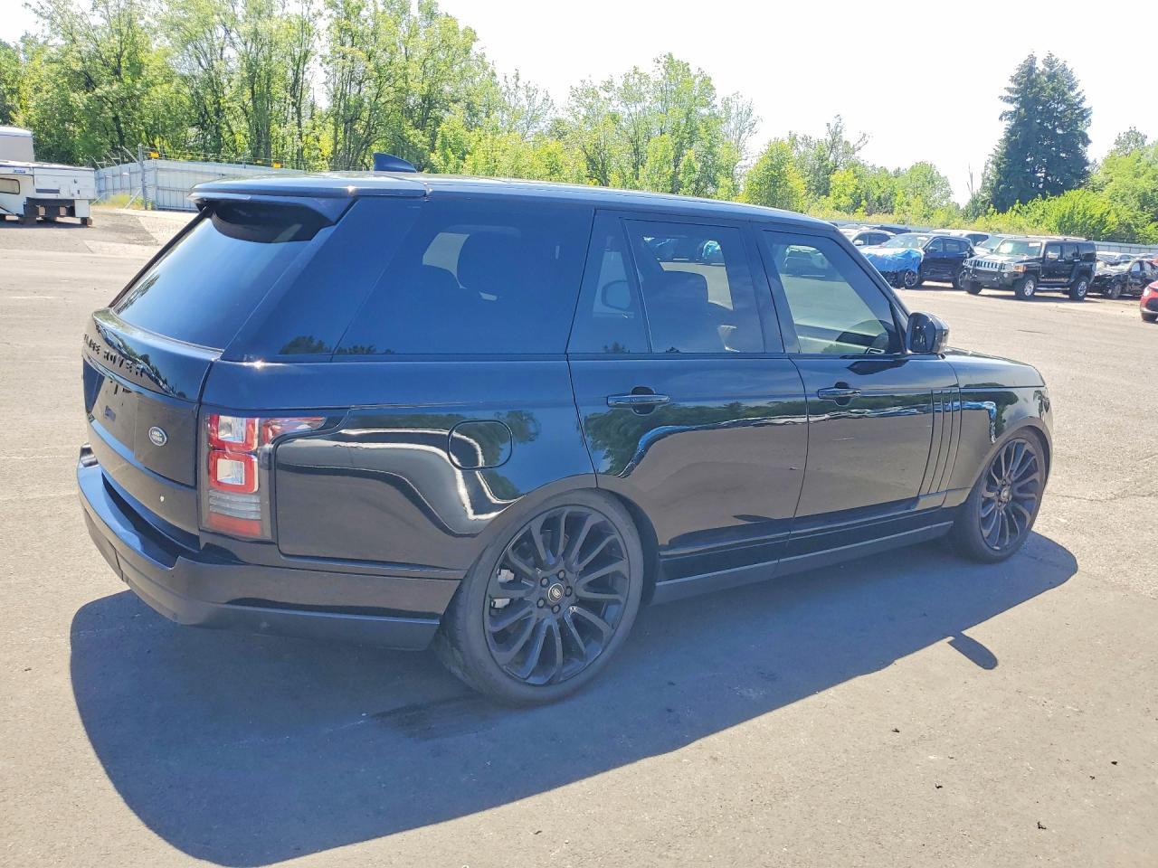 2017 LAND ROVER RANGE ROVER SUPERCHARGED — Фото 3 из 12