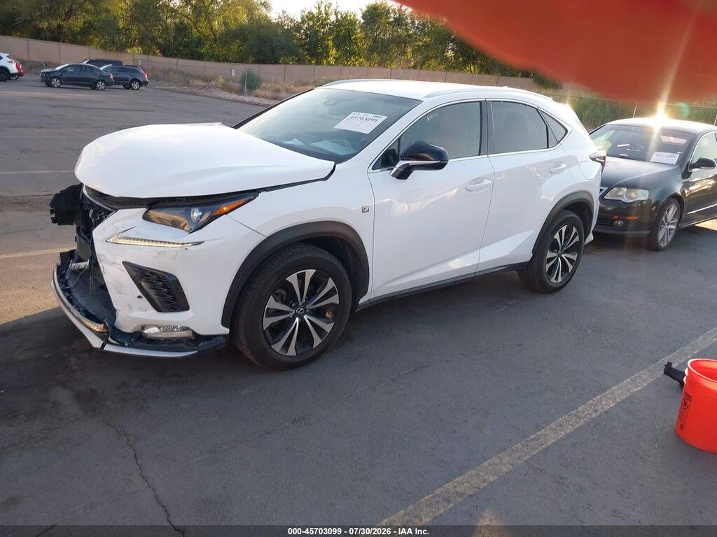 JTJBARBZ1K2183340 2019 LEXUS NX 300 photo no. 2