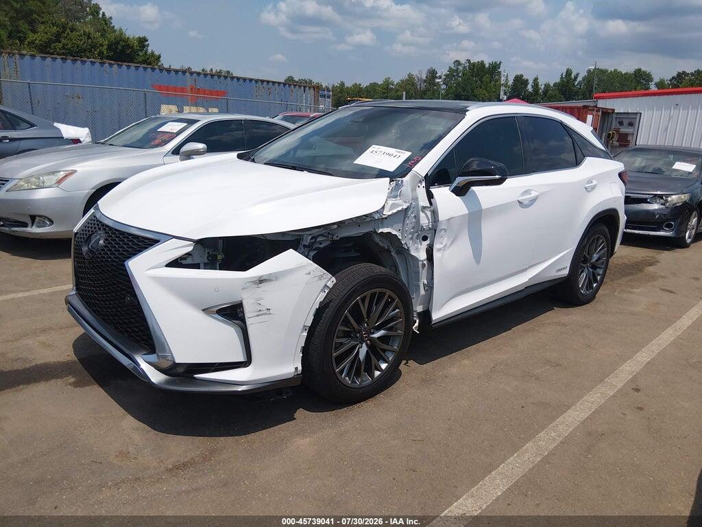 2T2BGMCA9KC042445 2019 LEXUS RX photo no. 2
