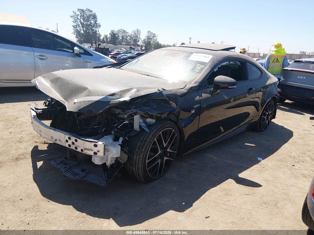 JTHHZ5BC2J5018466 2018 LEXUS RC 350 photo no. 2