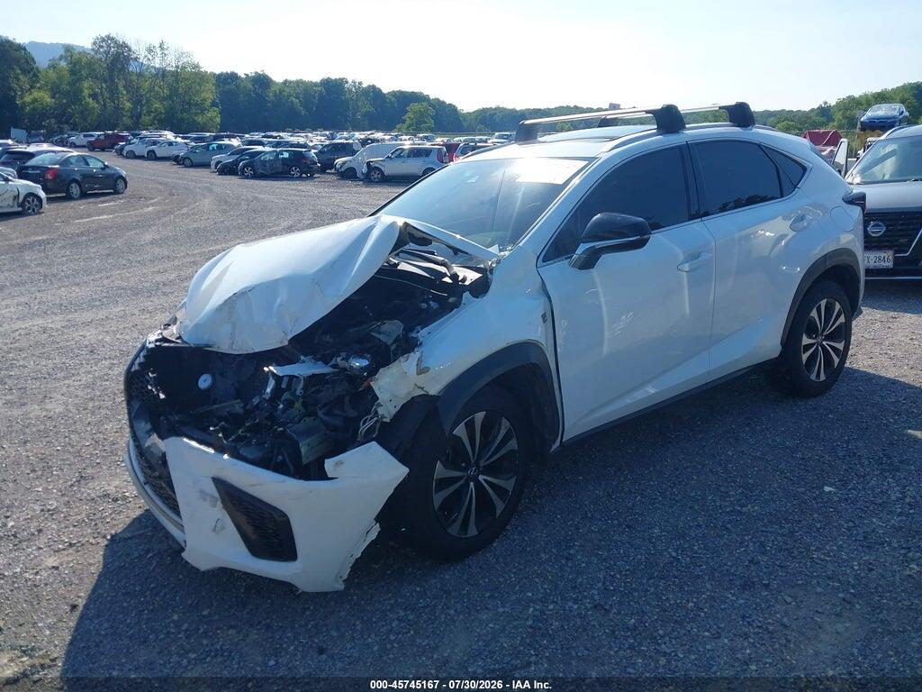 JTJBARBZ8J2175492 2018 LEXUS NX 300 photo no. 2