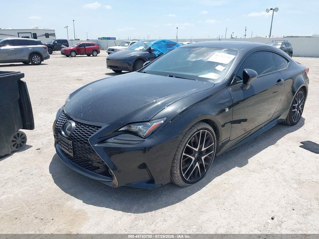 JTHHZ5BC4J5018341 2018 LEXUS RC 350 photo no. 2