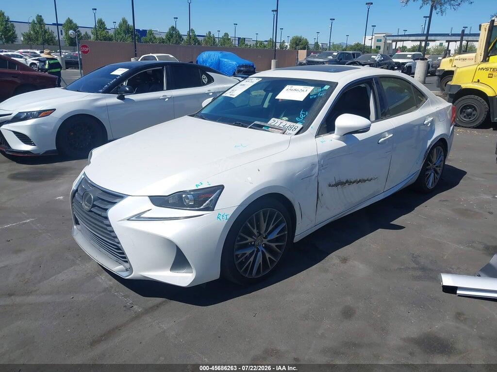 JTHBA1D29J5063849 2018 LEXUS IS 300 photo no. 2