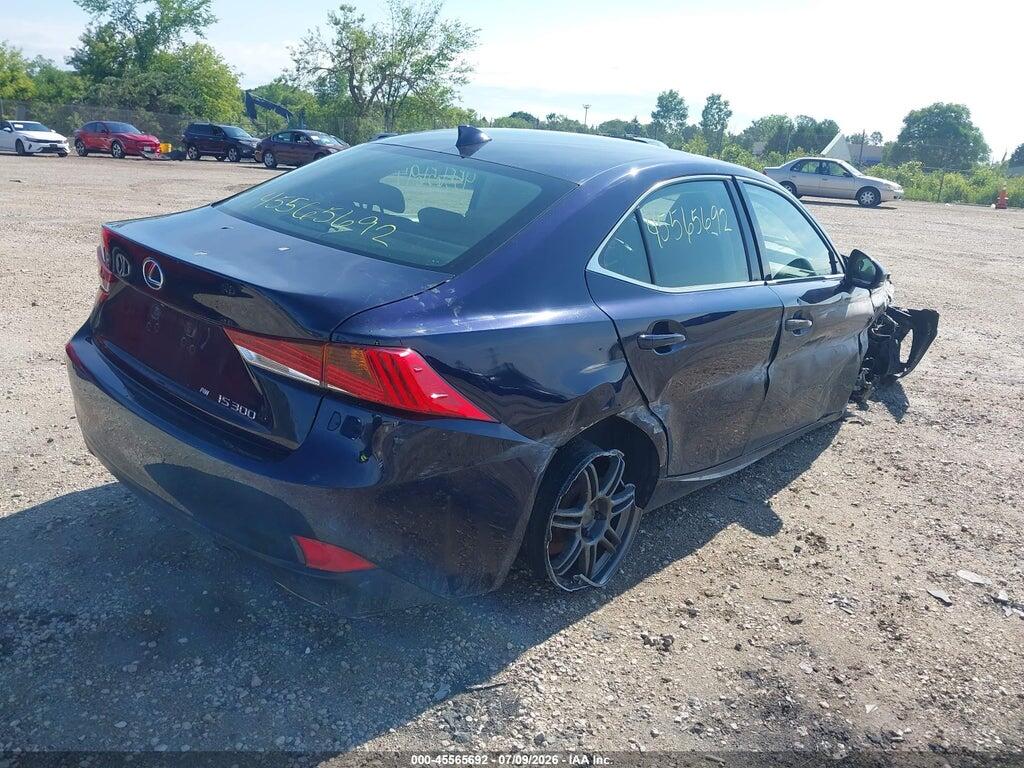 JTHC81D25J5030475 2018 LEXUS IS 300 photo no. 4