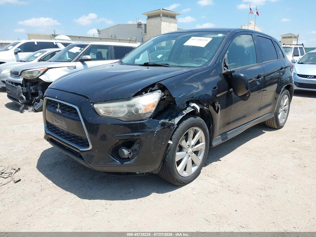4A4AP3AU5FE003743 2015 MITSUBISHI OUTLANDER SPORT photo no. 2