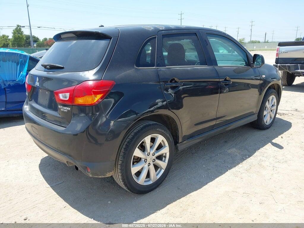 4A4AP3AU5FE003743 2015 MITSUBISHI OUTLANDER SPORT photo no. 4