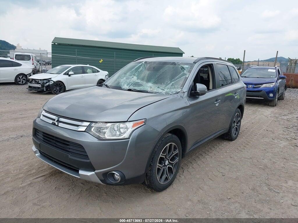 JA4AD3A38FZ011345 2015 MITSUBISHI OUTLANDER photo no. 2
