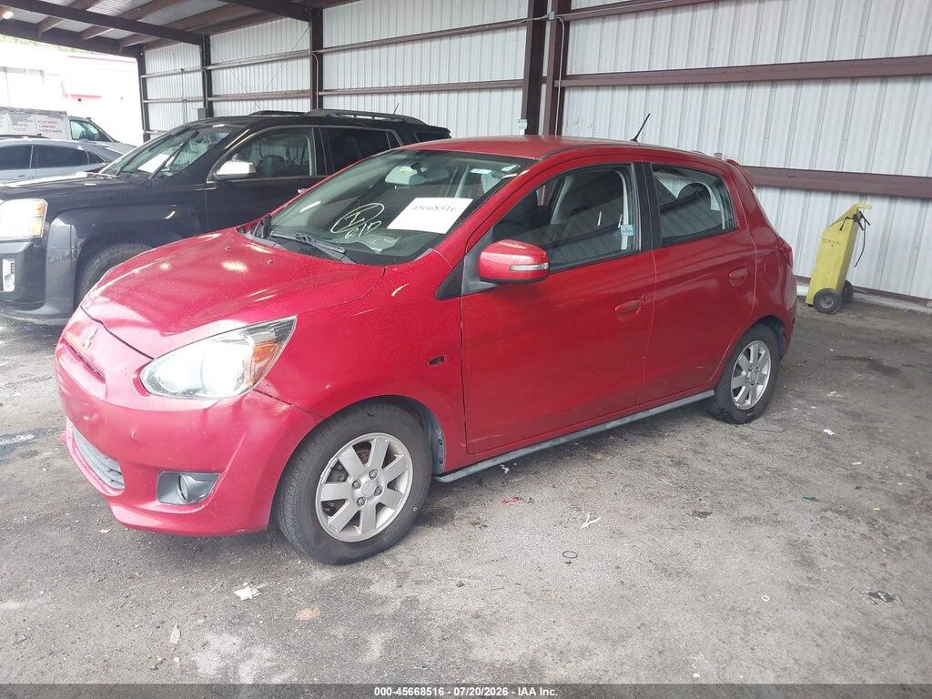 ML32A4HJ2FH034643 2015 MITSUBISHI MIRAGE photo no. 2