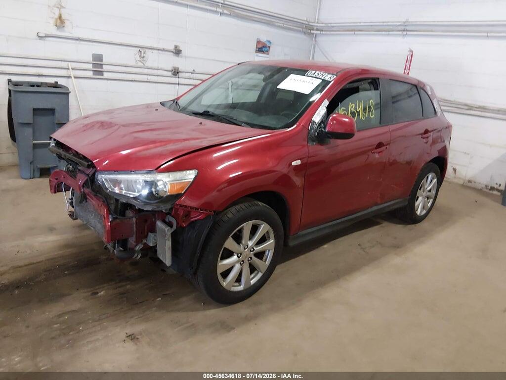 4A4AP3AU2FE048848 2015 MITSUBISHI OUTLANDER SPORT photo no. 2
