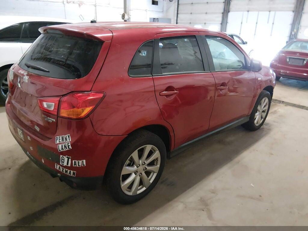4A4AP3AU2FE048848 2015 MITSUBISHI OUTLANDER SPORT photo no. 4