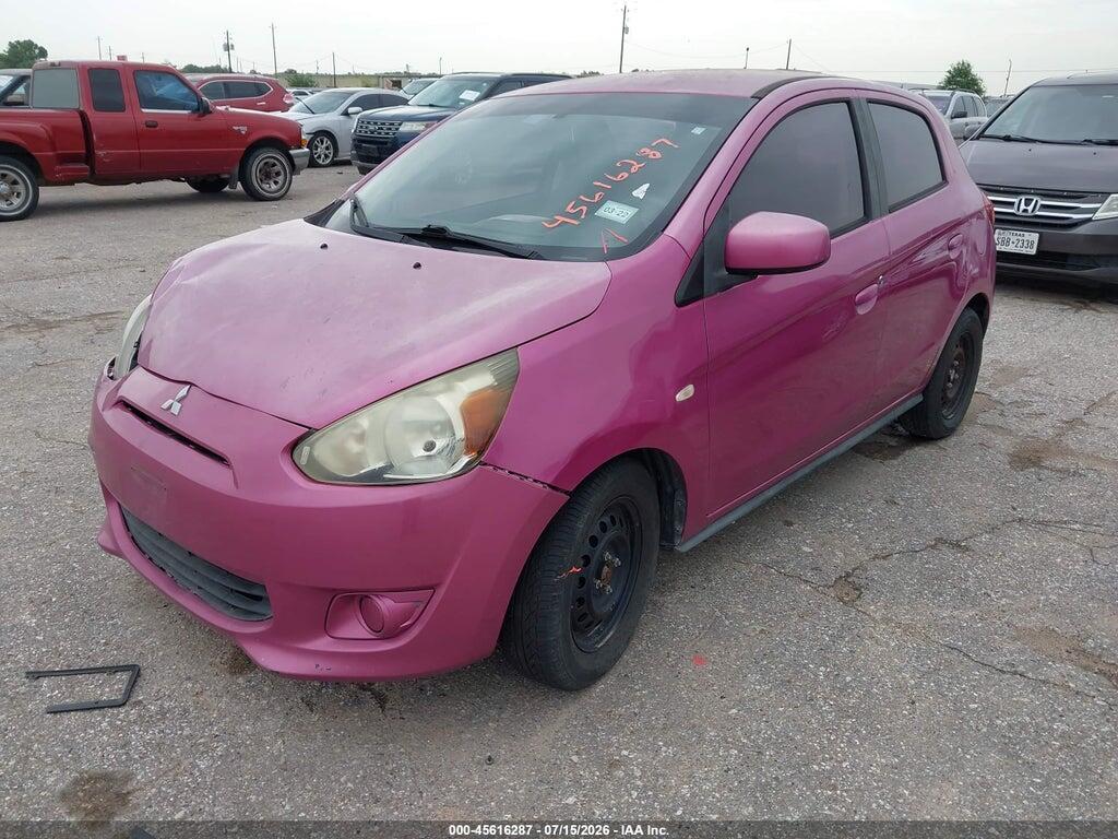 ML32A3HJ8FH050131 2015 MITSUBISHI MIRAGE photo no. 2