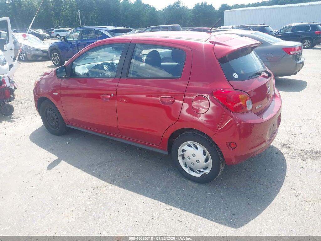 ML32A3HJ0FH046459 2015 MITSUBISHI MIRAGE photo no. 3