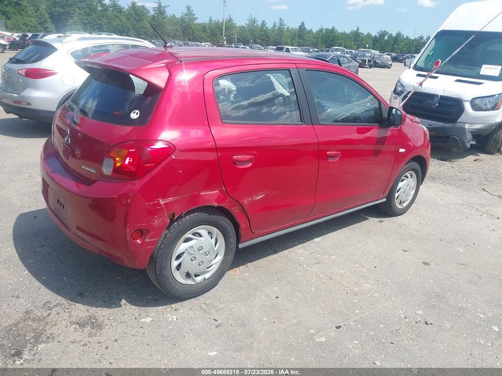 ML32A3HJ0FH046459 2015 MITSUBISHI MIRAGE photo no. 4