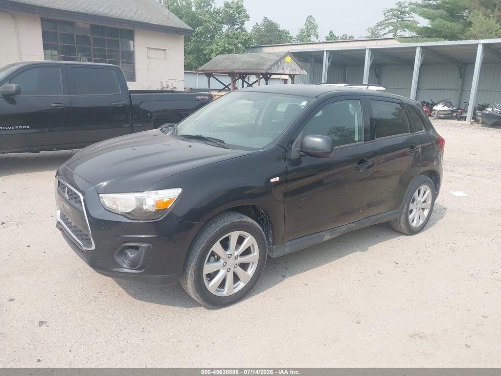4A4AR3AU7FE040917 2015 MITSUBISHI OUTLANDER SPORT photo no. 2