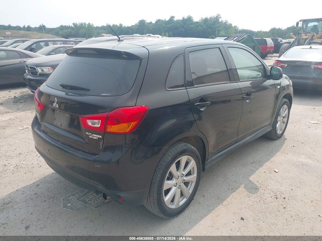 4A4AR3AU7FE040917 2015 MITSUBISHI OUTLANDER SPORT photo no. 4