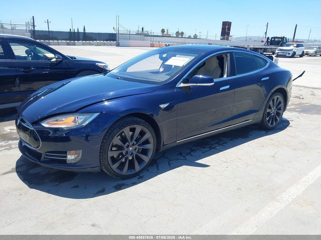 5YJSA1CN8DFP28983 2013 TESLA MODEL S photo no. 2