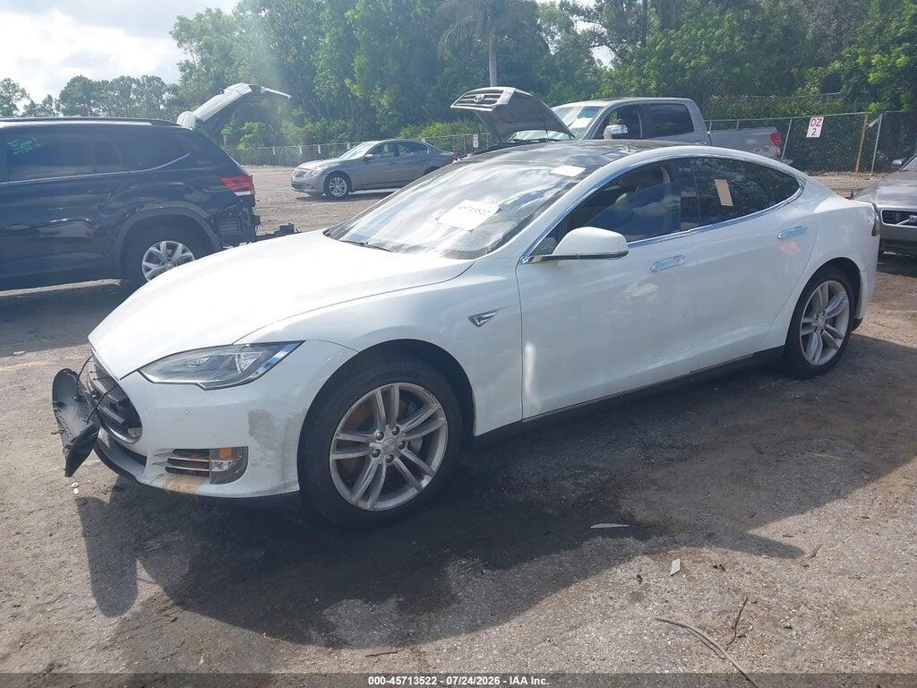 5YJSA1CN8DFP26392 2013 TESLA MODEL S photo no. 2