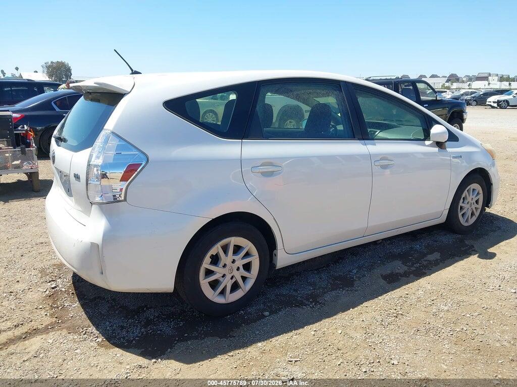 JTDZN3EU4D3206609 2013 TOYOTA PRIUS V photo no. 4