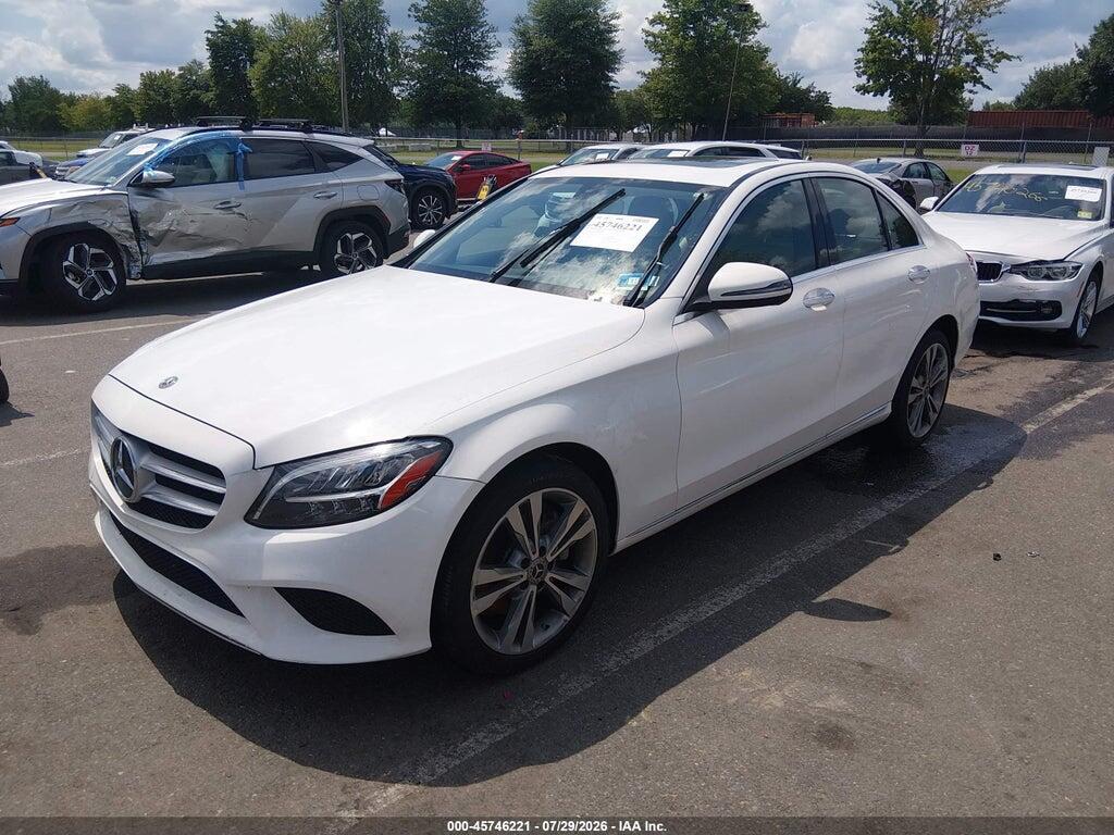 WDDWF8EB3LR526548 2020 MERCEDES-BENZ C 300 photo no. 2