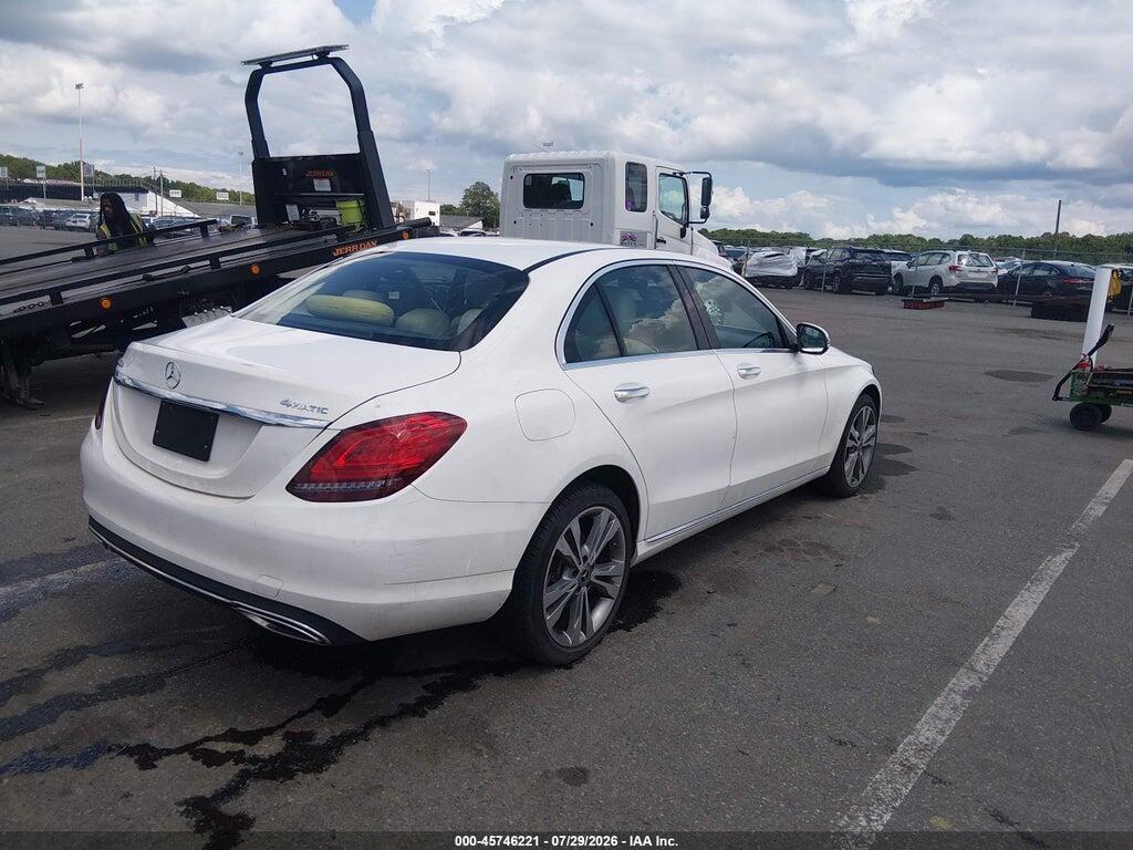 WDDWF8EB3LR526548 2020 MERCEDES-BENZ C 300 photo no. 4