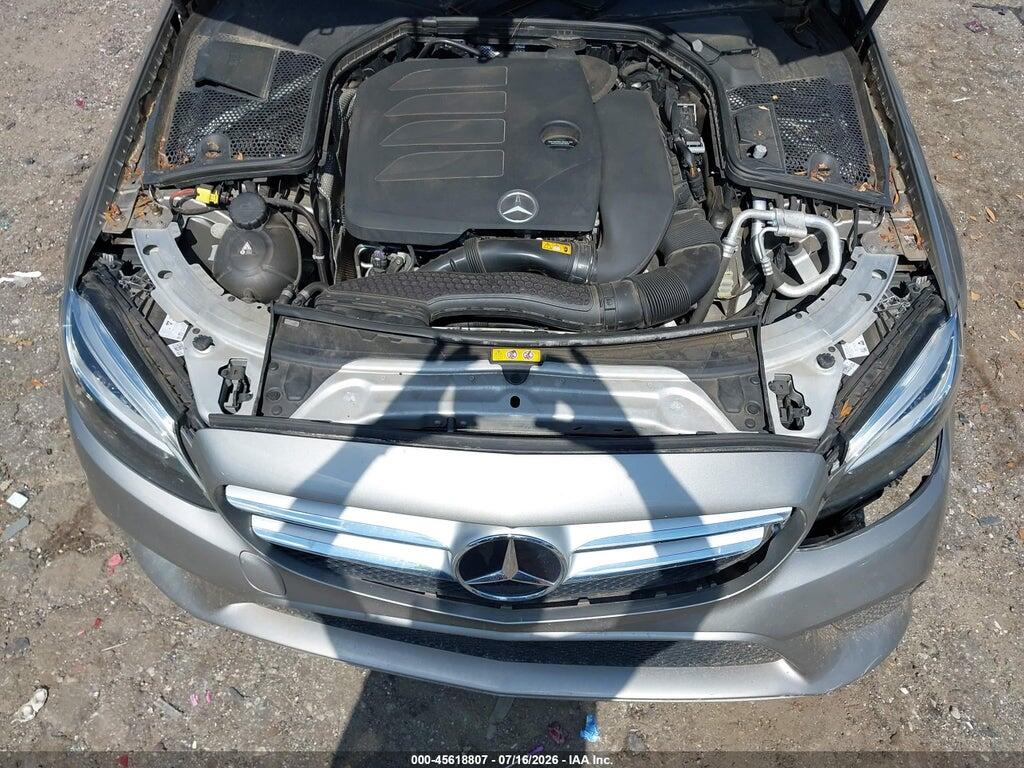 WDDWF8DB6LR534645 2020 MERCEDES-BENZ C 300 photo no. 10
