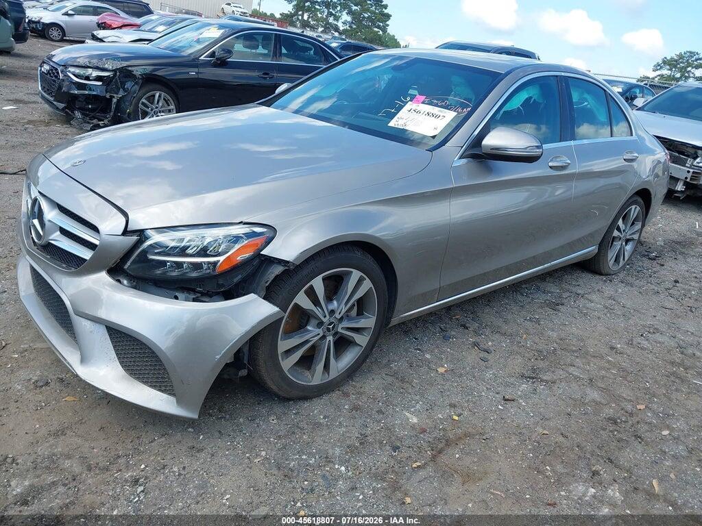 WDDWF8DB6LR534645 2020 MERCEDES-BENZ C 300 photo no. 2