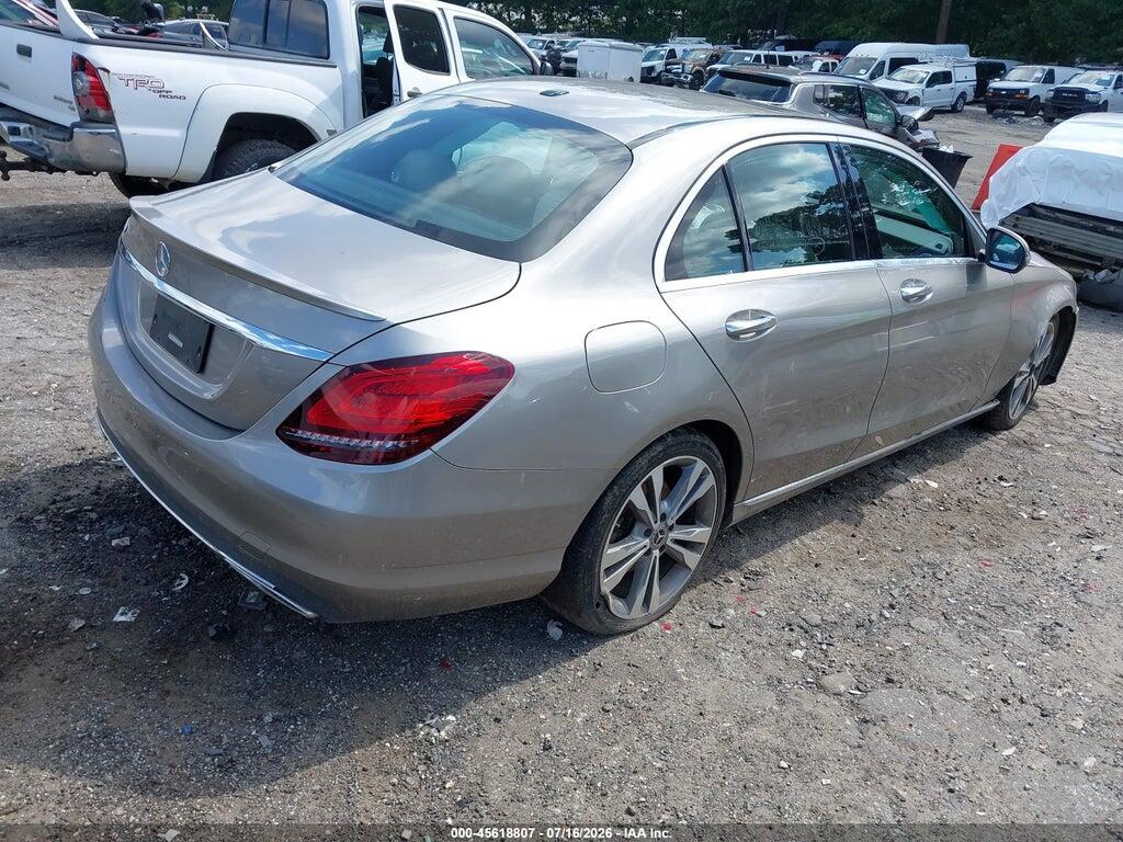 WDDWF8DB6LR534645 2020 MERCEDES-BENZ C 300 photo no. 4
