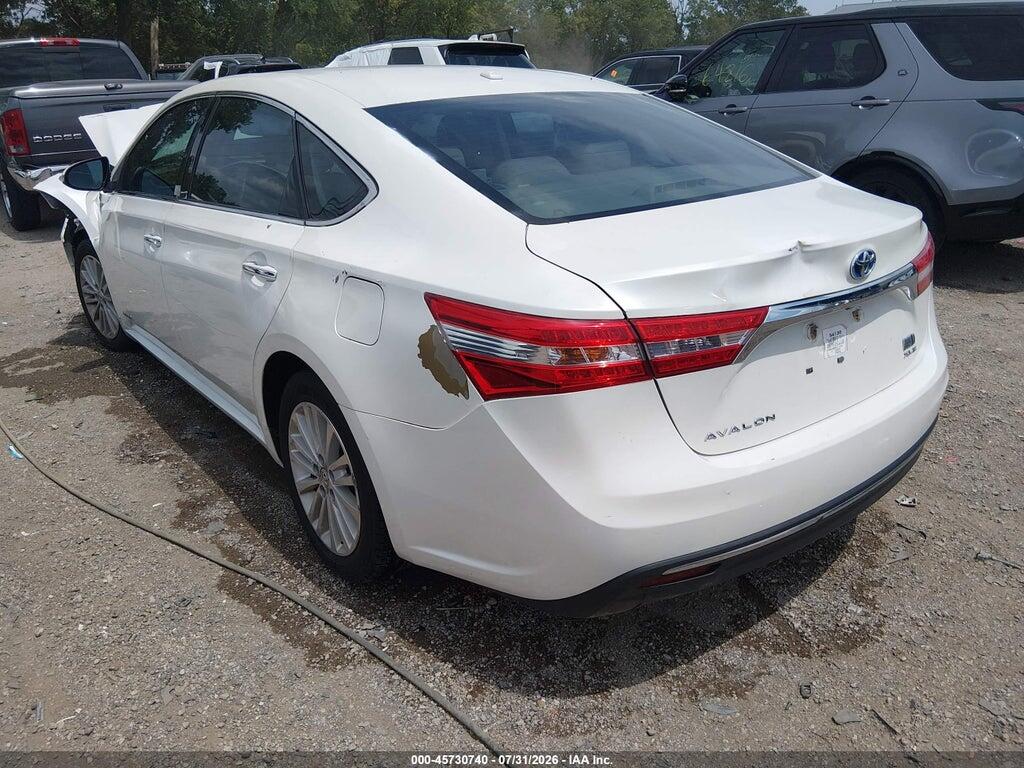 4T1BD1EB7DU017272 2013 TOYOTA AVALON HYBRID photo no. 3