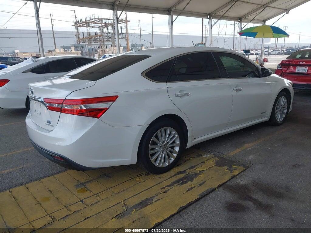 4T1BD1EB9DU015409 2013 TOYOTA AVALON HYBRID photo no. 4