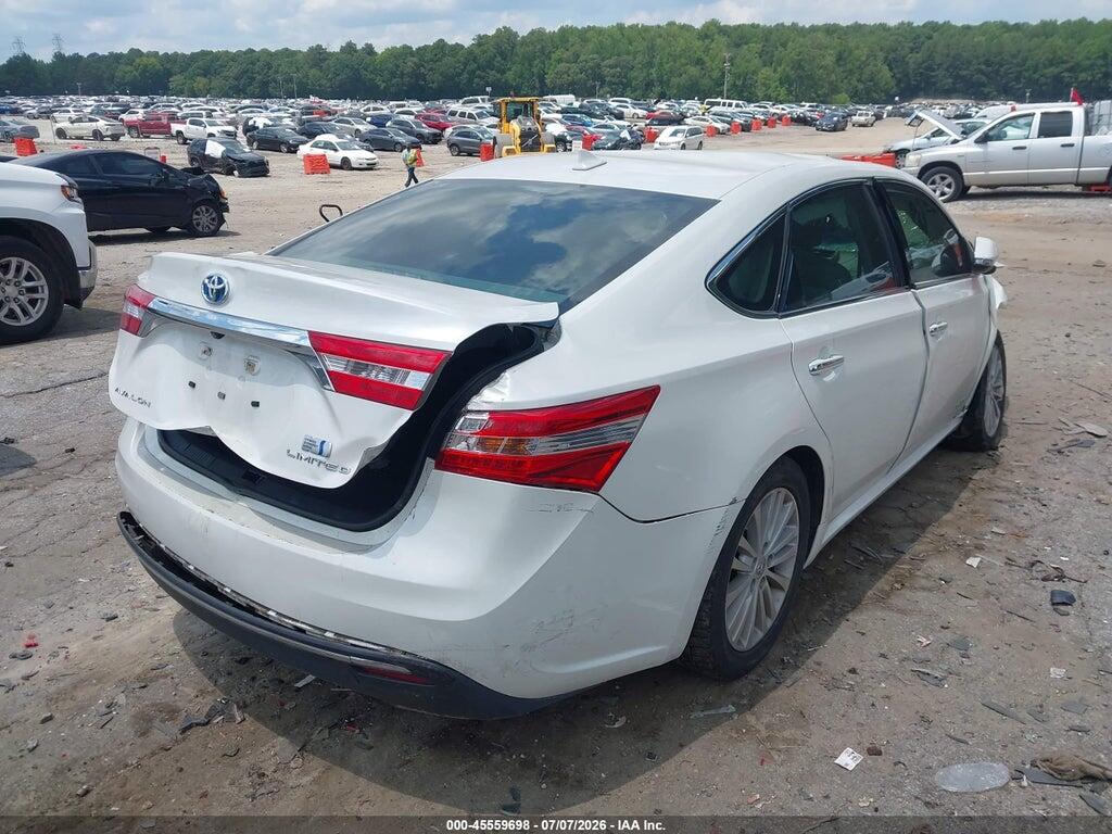 4T1BD1EB4DU012871 2013 TOYOTA AVALON HYBRID photo no. 4