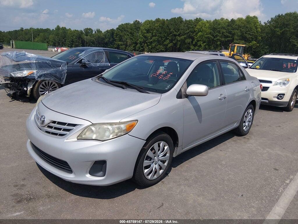 2T1BU4EE6DC968320 2013 TOYOTA COROLLA photo no. 2