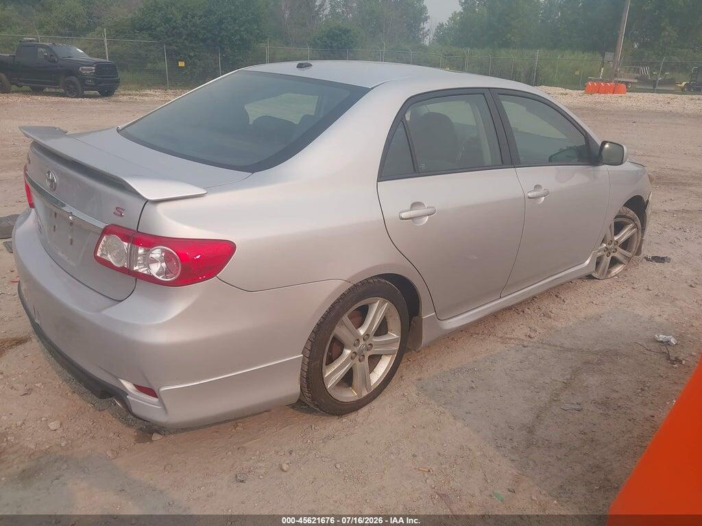 2T1BU4EE8DC105518 2013 TOYOTA COROLLA photo no. 4