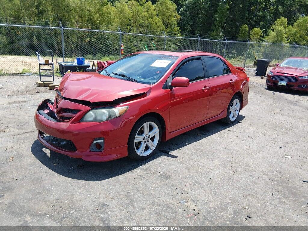 5YFBU4EE6DP124309 2013 TOYOTA COROLLA photo no. 2