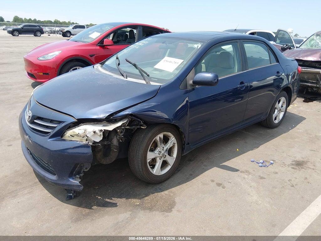 5YFBU4EE0DP177068 2013 TOYOTA COROLLA photo no. 2