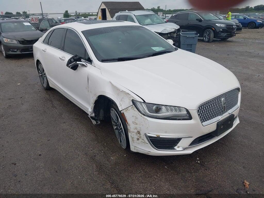 3LN6L5F91KR614008 2019 LINCOLN MKZ photo no. 1