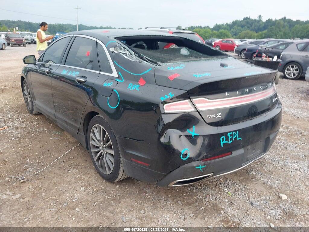 3LN6L5B90KR618394 2019 LINCOLN MKZ photo no. 3