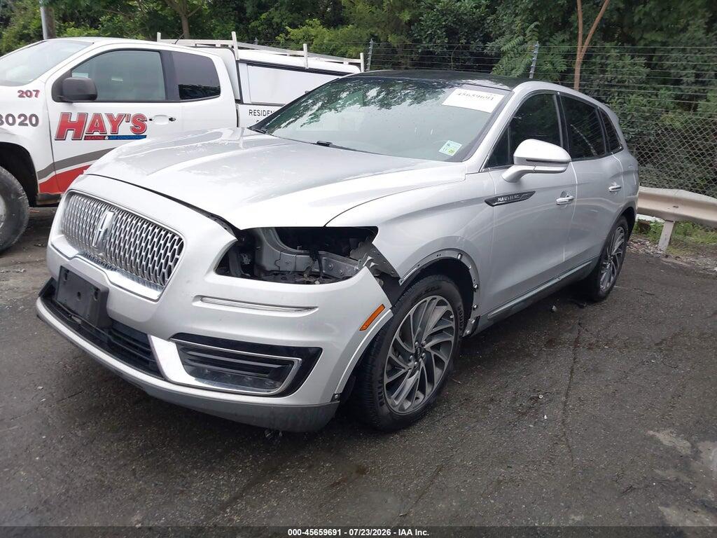 2LMPJ6L96KBL11541 2019 LINCOLN NAUTILUS photo no. 2