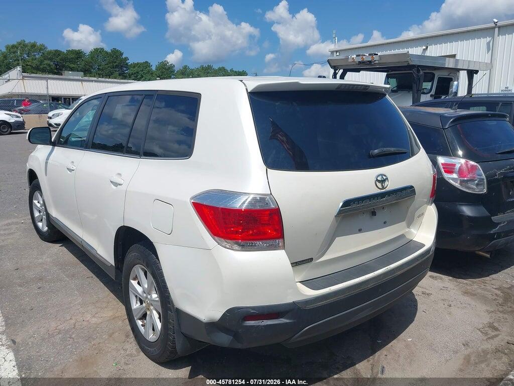 5TDBK3EH2DS265136 2013 TOYOTA HIGHLANDER photo no. 3