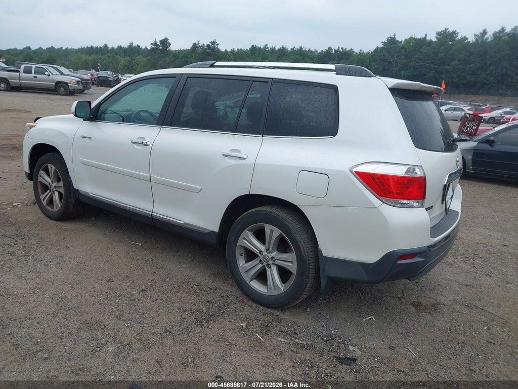 5TDDK3EH8DS257941 2013 TOYOTA HIGHLANDER photo no. 3