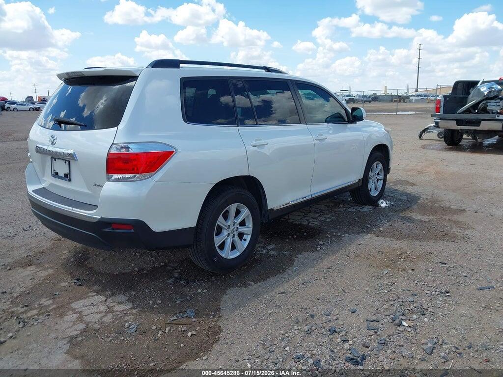 5TDBK3EH5DS179030 2013 TOYOTA HIGHLANDER photo no. 4