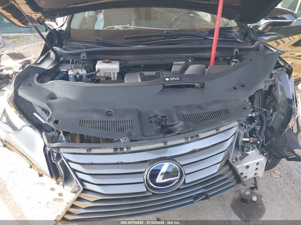 2T2BGMCAXJC021120 2018 LEXUS RX 450H photo no. 10